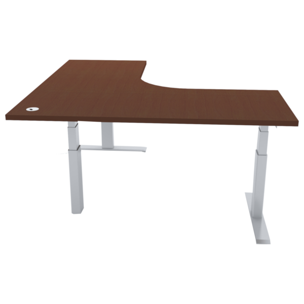 Electric Height Adjustable Corner Desk