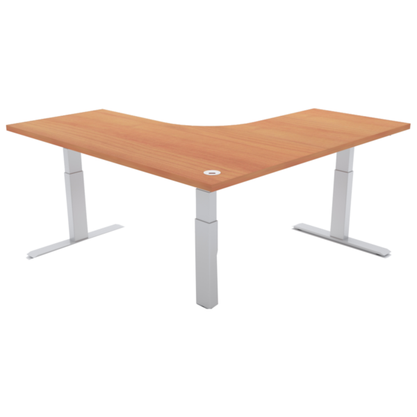 Electric Height Adjustable Corner Desk - Image 2