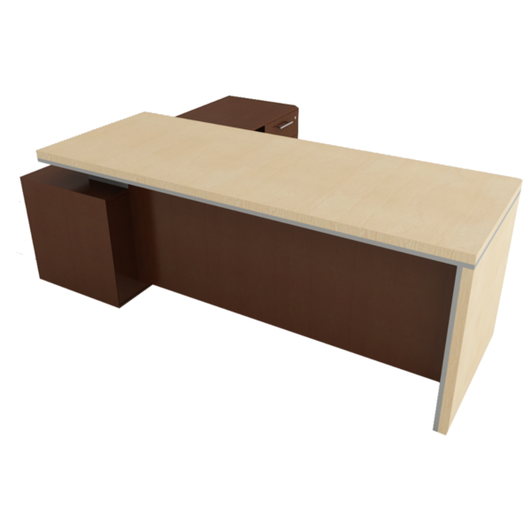 Non Ergonomic Executive Desk - Image 3