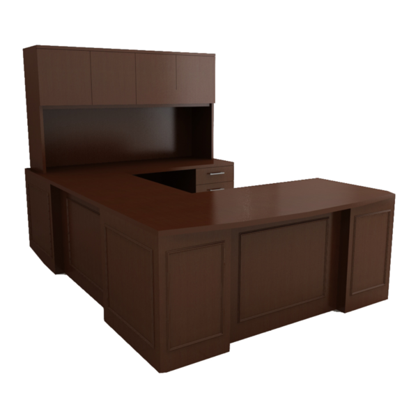 Non Ergonomic Executive Desk - Image 2