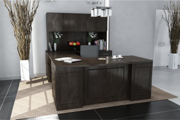 Non Ergonomic Executive Desk - Image 4