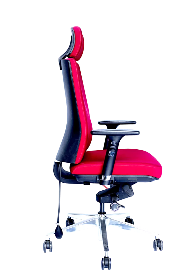 Esse Fabric Chair with Headrest - Image 3