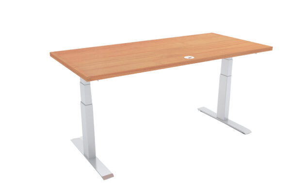 Electric Height Adjustable Rectangular Desk - Image 3