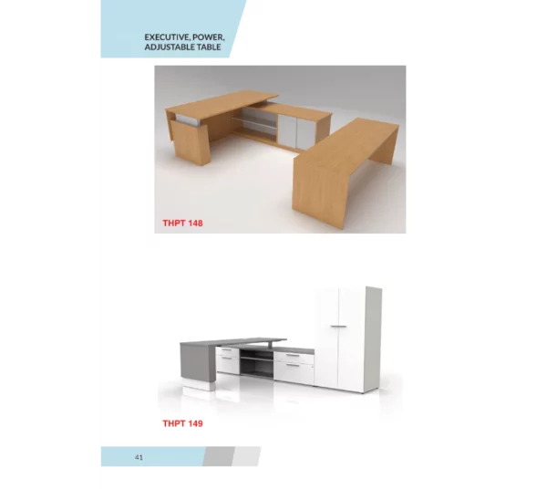 Executive, Power, Adjustable  Table