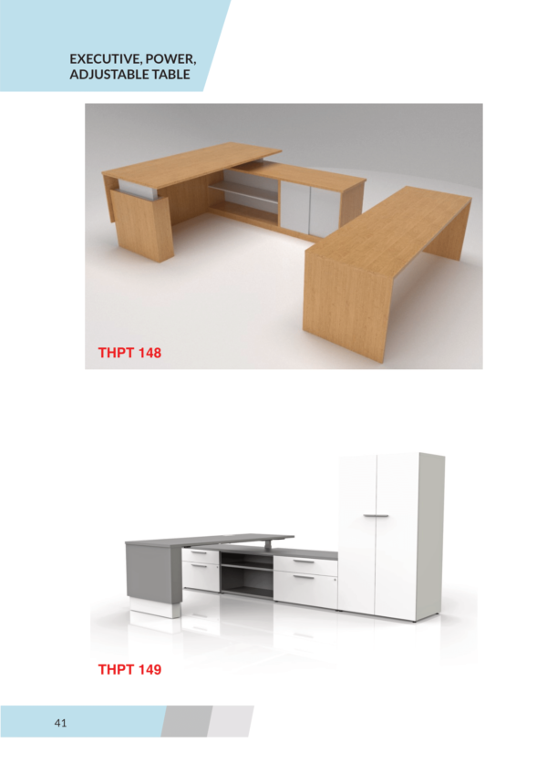 Executive, Power, Adjustable  Table - Image 2