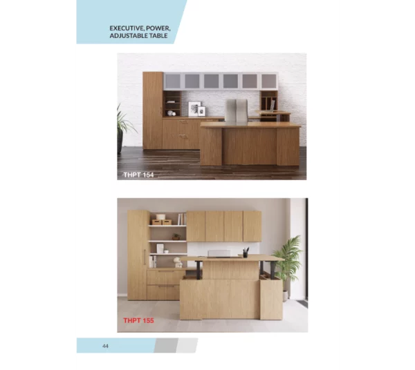 Executive, Power, Adjustable Table