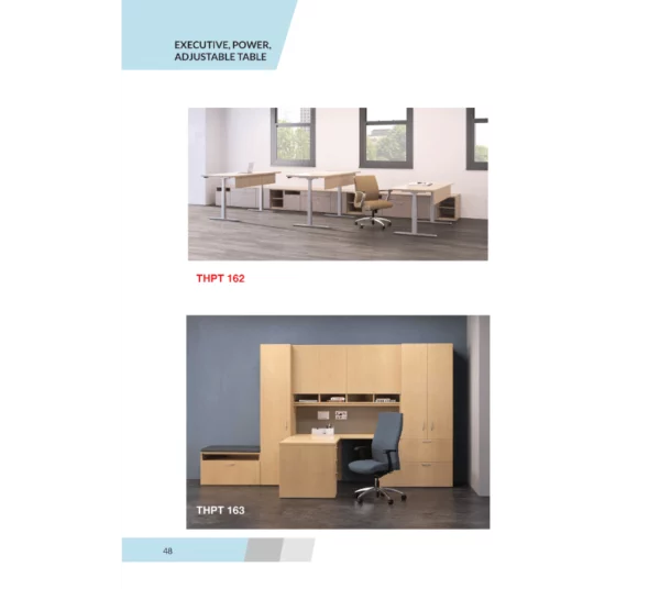 Executive, Power, Adjustable Table