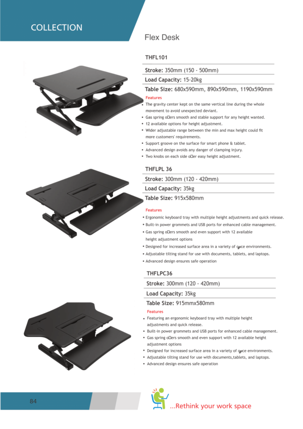 Collection - Flex Desk